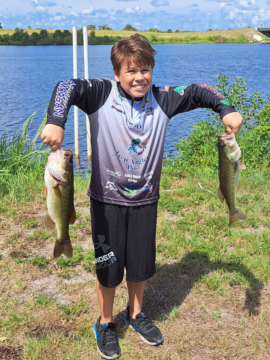 Keegan Siefker placed second in the 9-13 Age Group with 5.75 pounds.